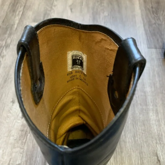 Frye Melissa Tall Lug Boots - Picture 3 of 4